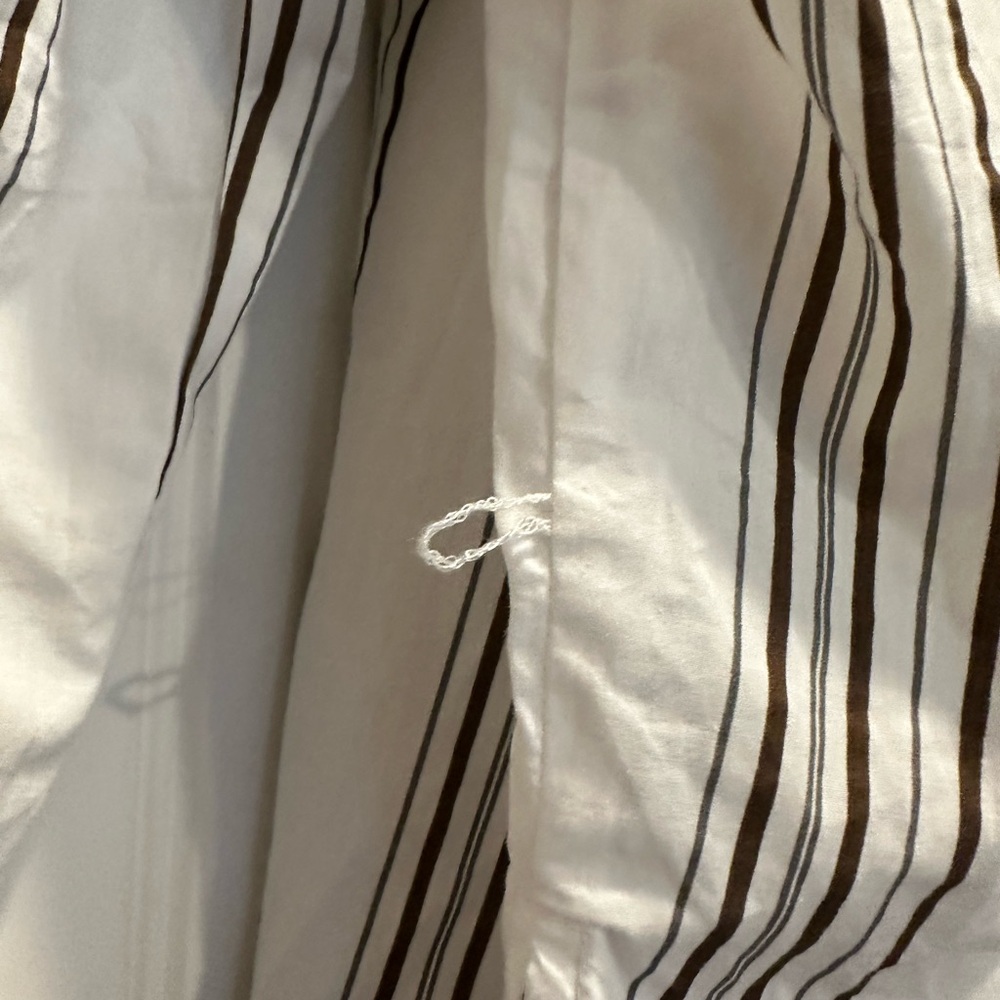 Vici Monochrome Striped Shirt Charlie Romper - Picture 4 of 8